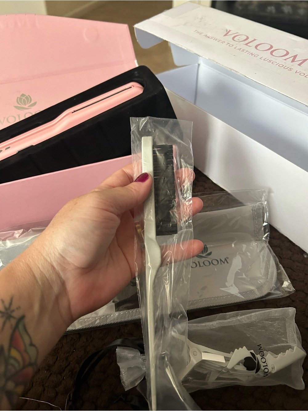 VOLOOM Voloom 2.0 1" Hair Volumizing Iron - Pink - Picture 7 of 7